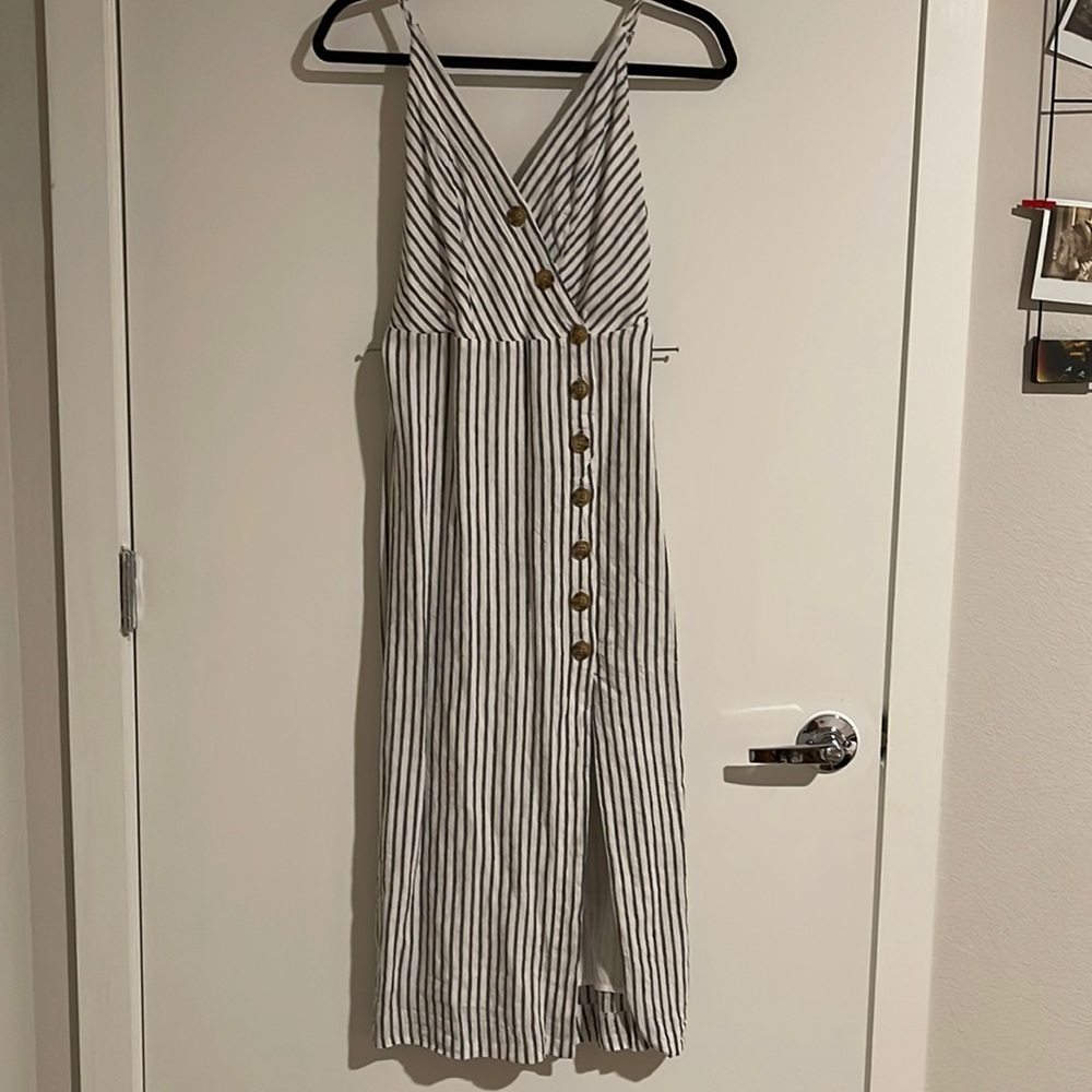 Urban Outfitters Striped Midi Dress